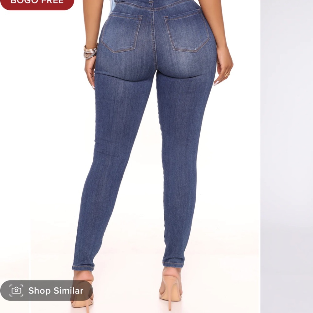 Fashionnova high waisted stretchy jeans